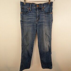 Madewell Women's Petite Stovepipe Jeans, Sz 25P
